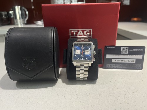 Tag heuer monaco blue men - tag,