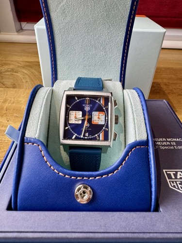 Tag heuer monaco gulf special - tag,