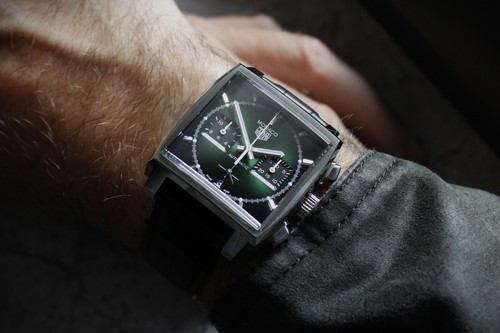 Tag heuer monaco - monaco, green