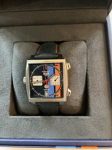 Tag heuer gulf monaco blue - tag,