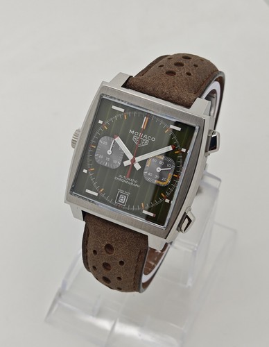 Tag heuer monaco green - monaco, limited