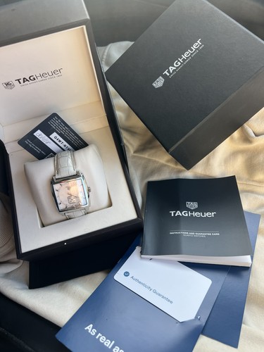 Tag heuer monaco white - tag,