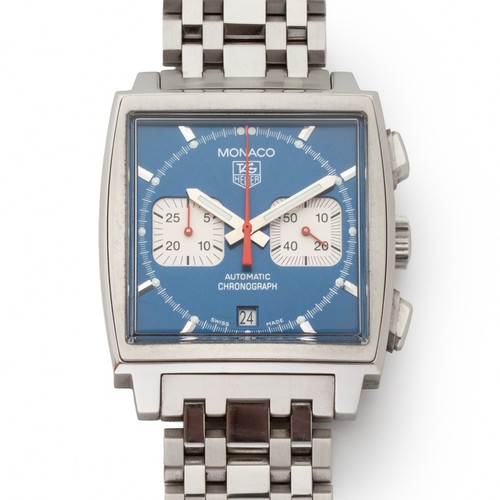 Tag heuer monaco blue - monaco, men's